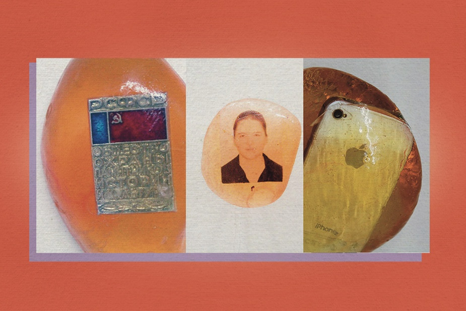 «Актуальный янтарь», работа Маяны