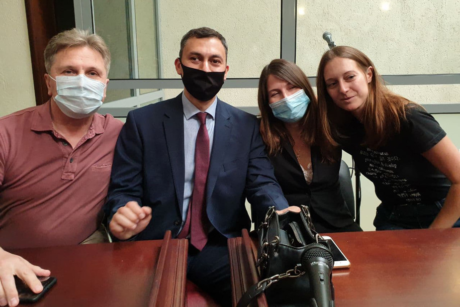 На суде по делу Светланы Прокопьевой. Фото предоставлено Центром защиты прав СМИ