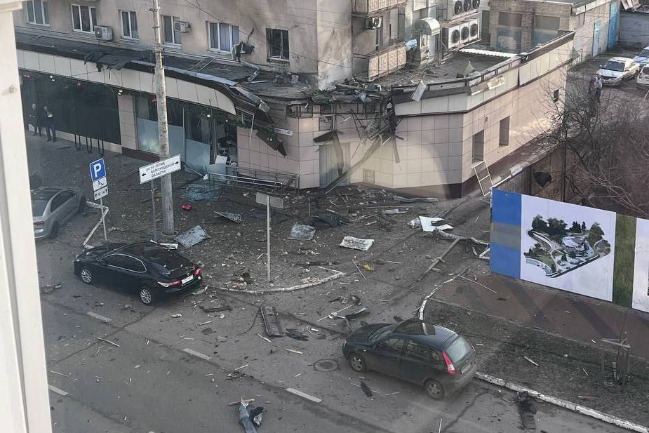 Последствия обстрелов Белгорода