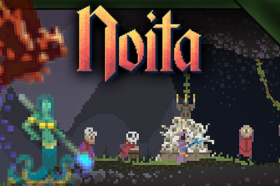 Скриншот игры Noita