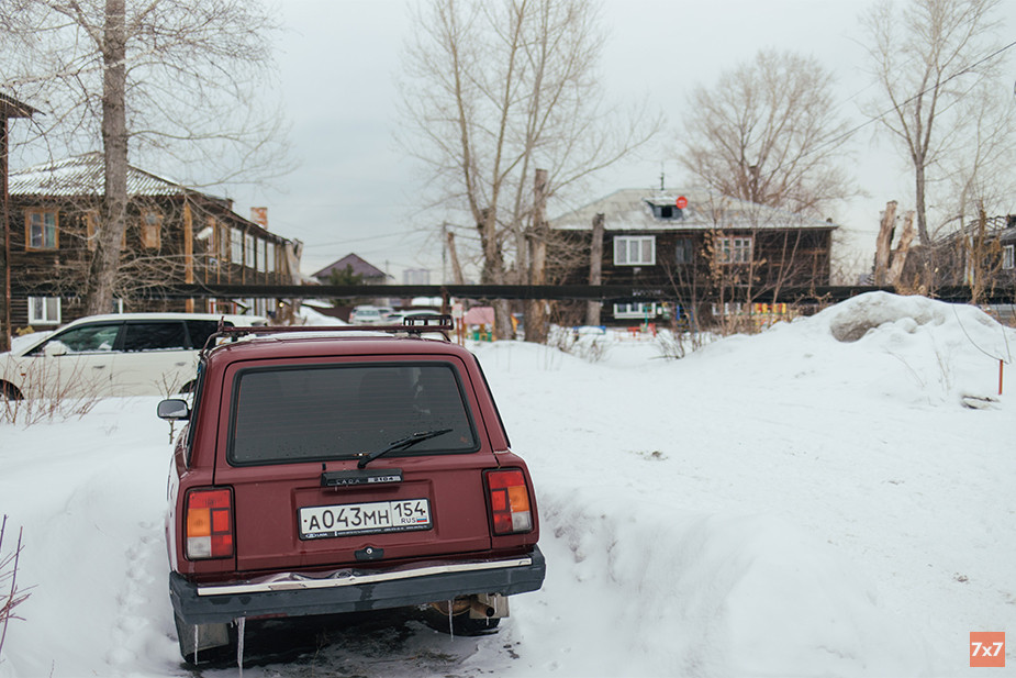 Рядом с общежитием на Полярной. Фото «7х7»