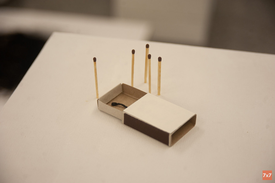 Работа из серии инсталляций «Частная жизнь». Фото предоставлено «7х7»