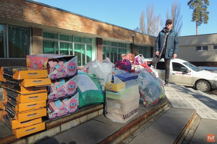 Вещи, которые Евгений Григоров и его команда собрали в рамках адресной помощи меньше чем за день