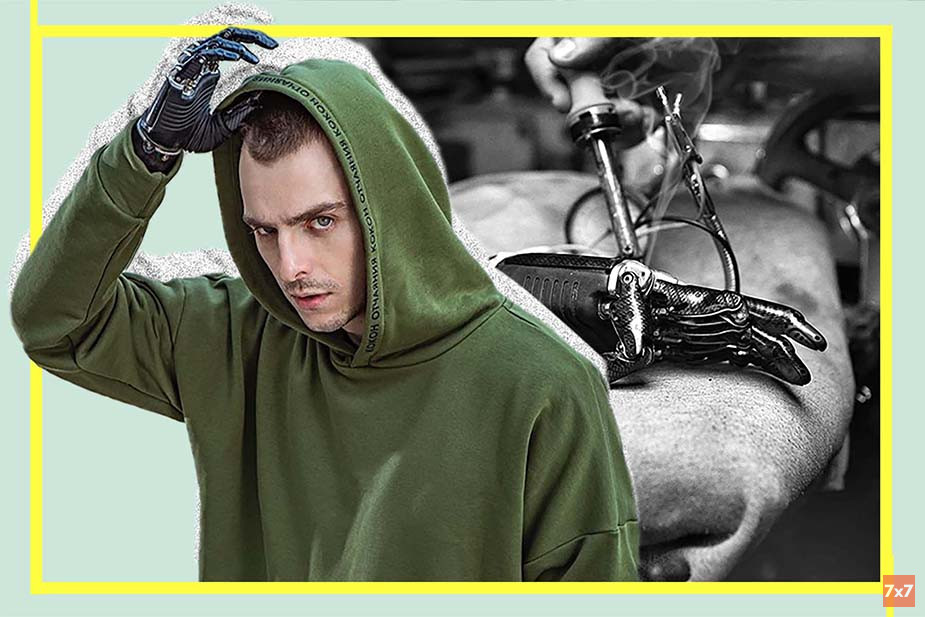 Иллюстрация «7х7» на основе фото из архива героя