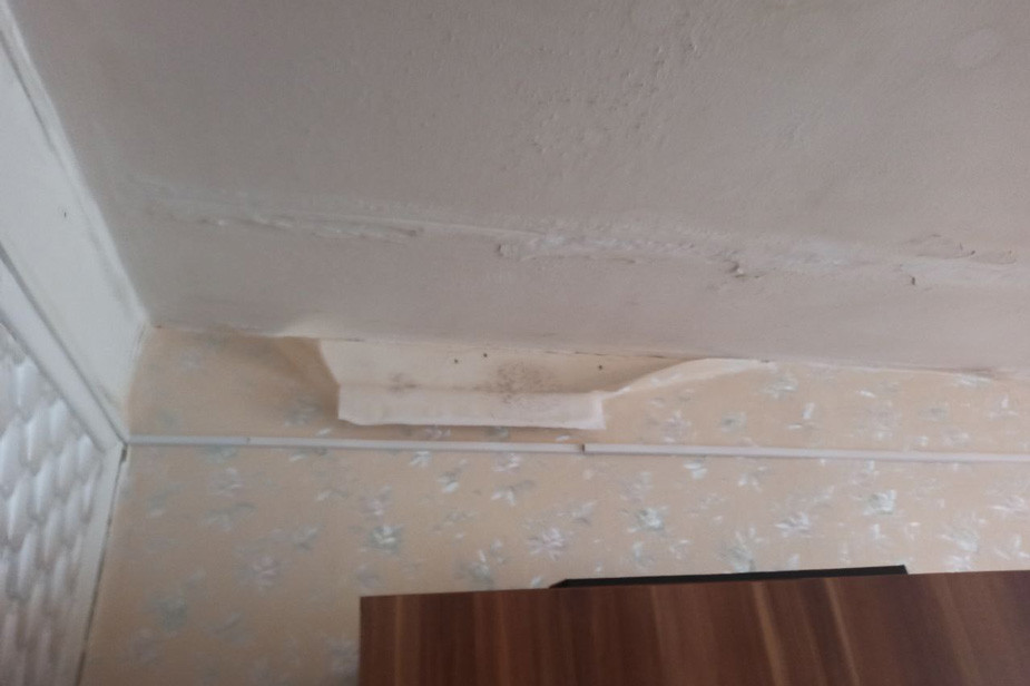 Жилая комната общежития в Красном Химике. Фото предоставлено Натальей Власовой и Евгением Работниковым