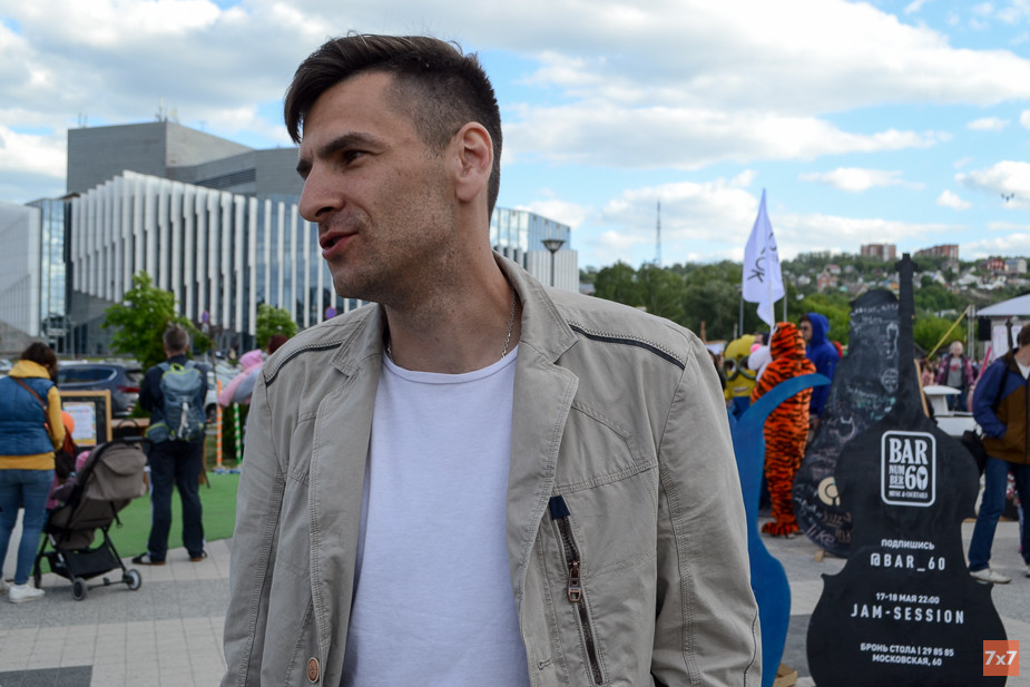 Организатор фестиваля Джаз Май в Пензе Олег Рубцов