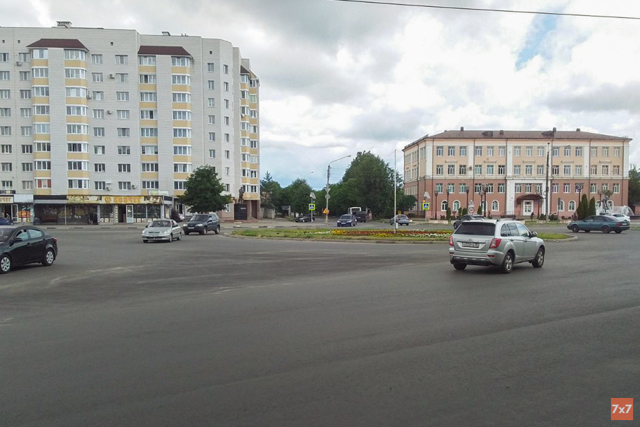 Центр Клинцов. Фото «7х7»