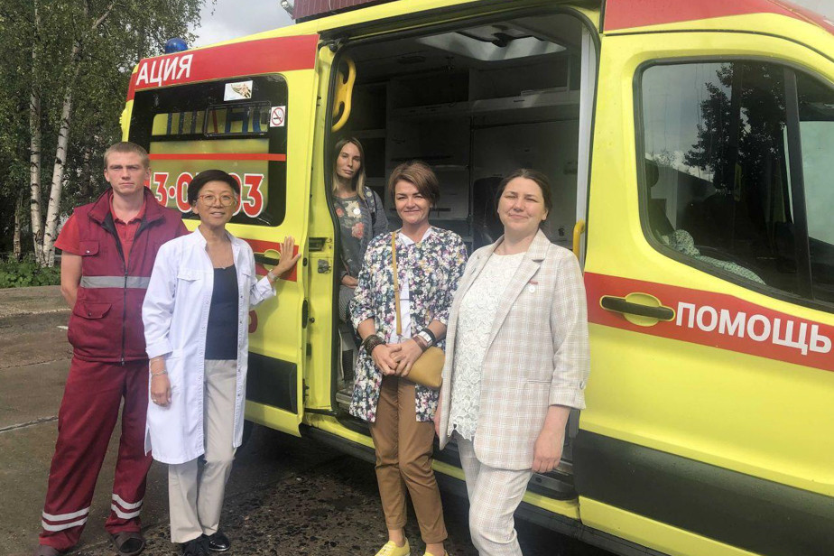 Команда Красного Креста в Архангельске