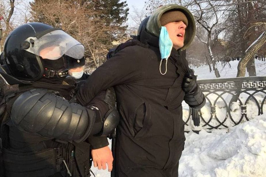 Задержания в Новосибирске