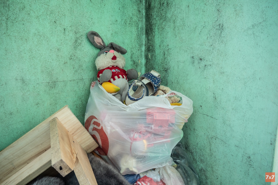 Грибок в углу одной из квартир