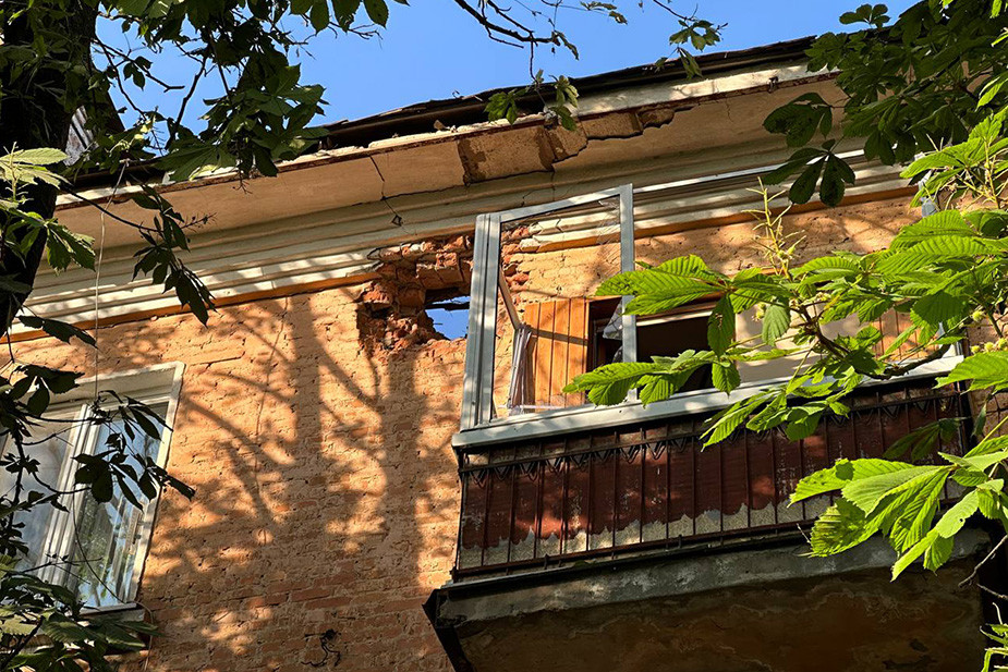 Последствия обстрела Шебекина 31 мая 2023 года