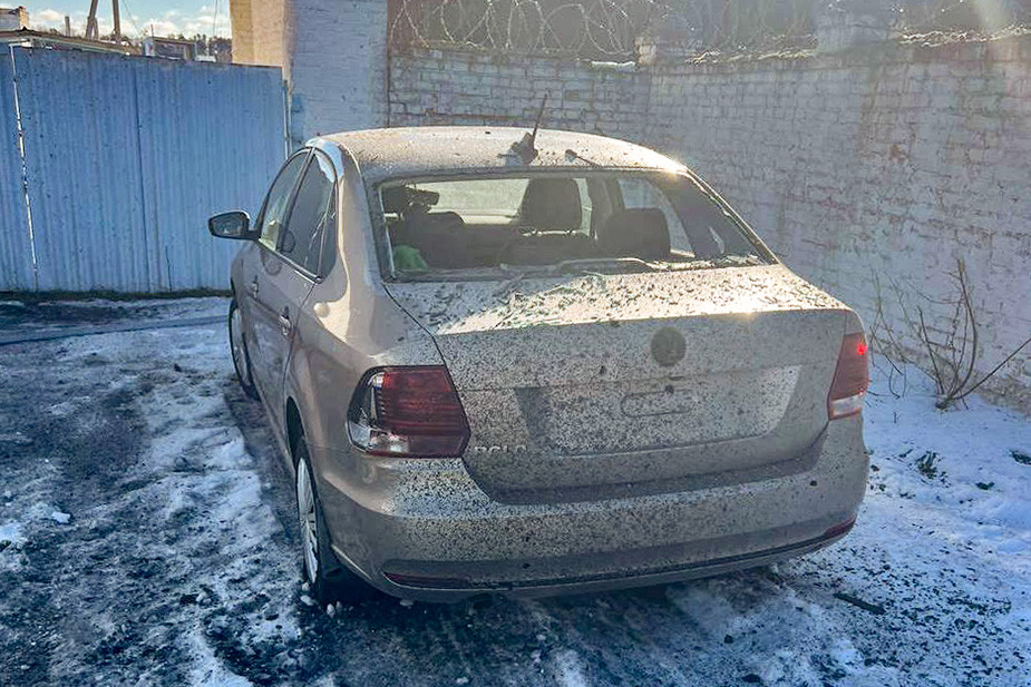 Последствия обстрела Новой Таволжанки 20 февраля 2023 года. Источник: https://t.me/vvgladkov/1746/