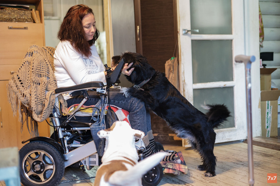 Ирина с Кубиком и Бимом