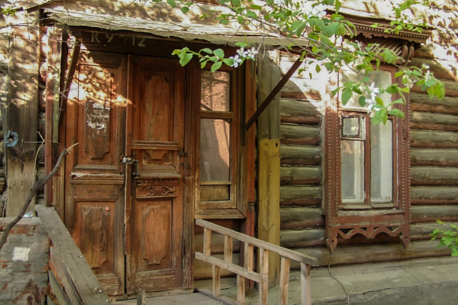 Дом до начала работ. Фото Александра Дударева