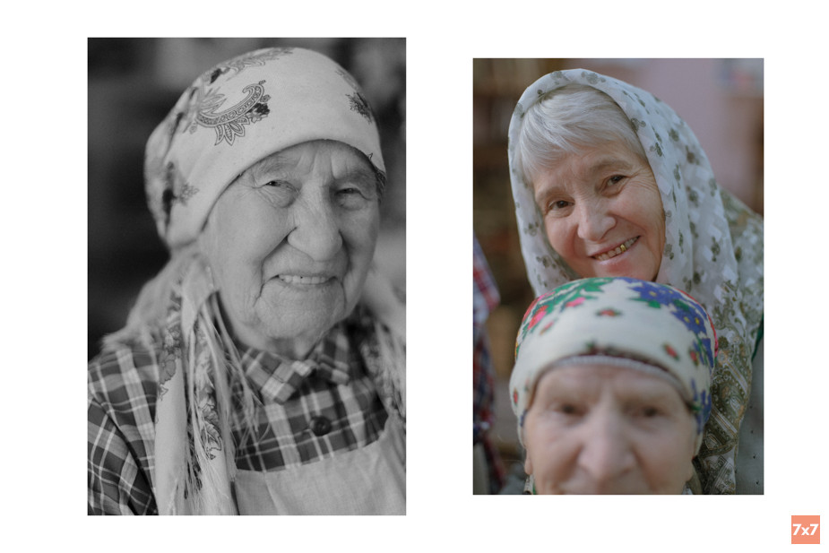 Слева: Галина Николаевна Конева, ей 85. Справа: Алевтина Геннадьевна Бегишева (65 лет) и Зоя Сергеевна. Фото «7х7»