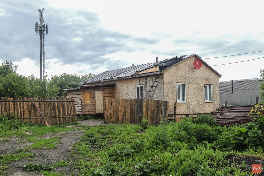 Дом, возле которого начался конфликт